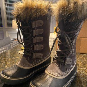 Sorel Women's Joan of Arctic Boot - Quarry/Black Size 8 US